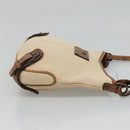 BURBERRY Blue Label Shoulder Bag Canvas Beige Auth ti2894-3
