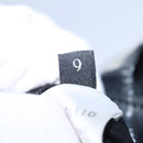 BURBERRY Blue Label  Coated Canvas Black White Auth ti2895-12