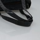 BURBERRY Blue Label  Coated Canvas Black White Auth ti2895-7