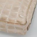 CHANEL New Travel line Hand Bag Nylon Beige CC Auth ti2897-12