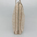 CHANEL New Travel line Hand Bag Nylon Beige CC Auth ti2897-4