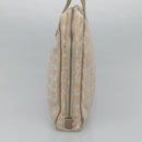 CHANEL New Travel line Hand Bag Nylon Beige CC Auth ti2897-4