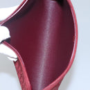 Christian Dior Trotter Canvas Clutch Bag Red Auth ti2899-10