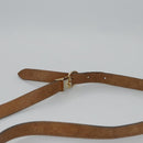 Christian Dior Honeycomb Canvas Shoulder Bag PVC Leather Black Auth ti2907-8