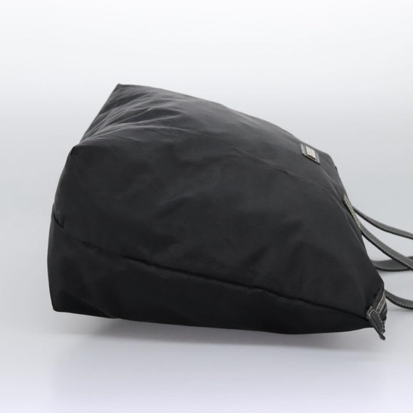 Christian Dior Tote Bag Nylon Black Auth ti2908