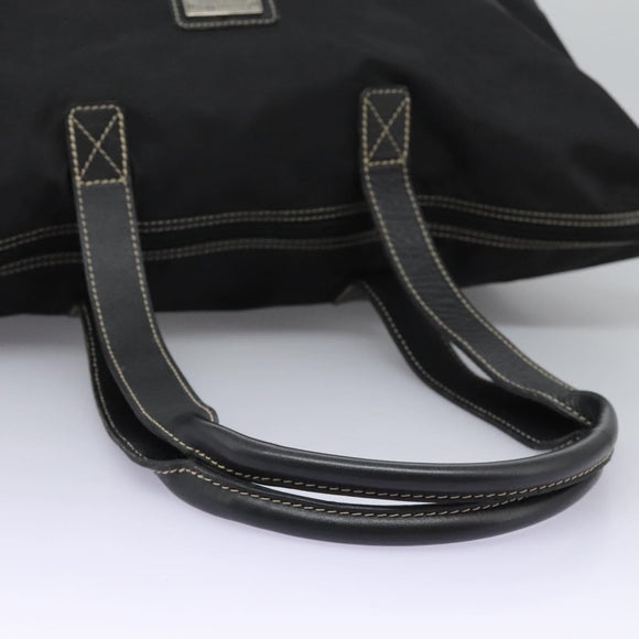 Christian Dior Tote Bag Nylon Black Auth ti2908