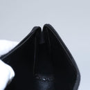 Christian Dior Trotter Canvas Clutch Bag Black Gold Auth ti2911-17