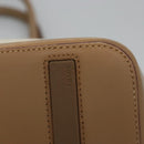 PRADA Hand Bag Nylon Beige Auth ti2915-17