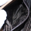 PRADA Hand Bag Nylon Beige Auth ti2915-24