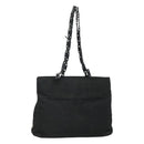 PRADA Tote Bag Nylon Black Auth ti2918-1