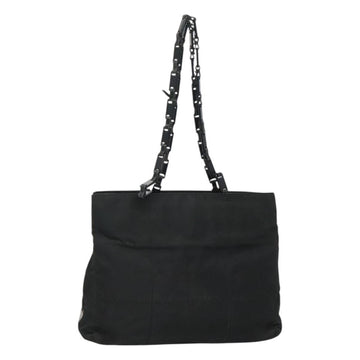 PRADA Tote Bag Nylon Black Auth ti2918