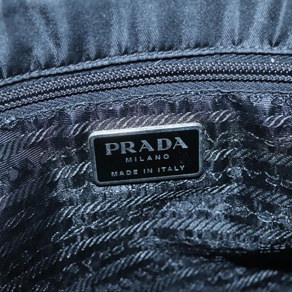 PRADA Tote Bag Nylon Black Auth ti2918