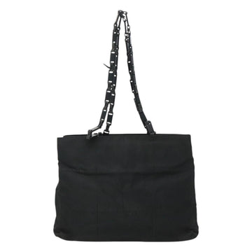 PRADA Tote Bag Nylon Black Auth ti2918 - 0