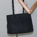 PRADA Tote Bag Nylon Black Auth ti2918-25