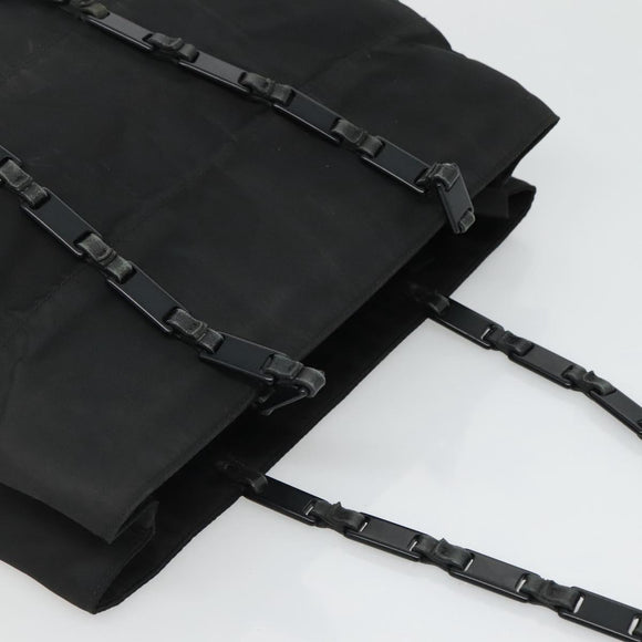 PRADA Tote Bag Nylon Black Auth ti2918
