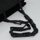 PRADA Tote Bag Nylon Black Auth ti2918-7