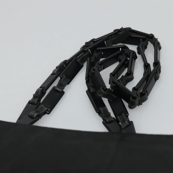 PRADA Tote Bag Nylon Black Auth ti2918