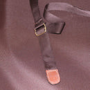 Burberrys Travel Case Boston Bag PVC Navy Brown Auth ti2922-33