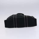 HERMES Fourre Tout Tote Bag Canvas 5 Set Black Gray Navy Auth ti2923-12