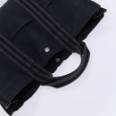 HERMES Fourre Tout Tote Bag Canvas 5 Set Black Gray Navy Auth ti2923-16
