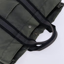 HERMES Fourre Tout Tote Bag Canvas 5 Set Black Gray Navy Auth ti2923-22