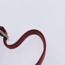 BALLY Hand Bag Leather 4Set Black Yellow Auth ti2926-5