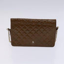 BALLY Hand Bag Leather 4Set Black Yellow Auth ti2926-8