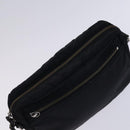 BURBERRY Nova Check Pouch Bag Nylon Canvas 5Set Beige Black Brown Auth ti2927-4