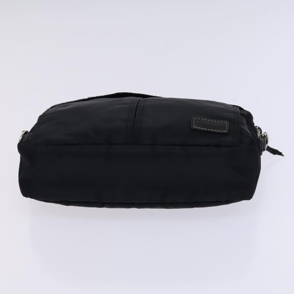 BURBERRY Nova Check Pouch Bag Nylon Canvas 5Set Beige Black Brown Auth ti2927