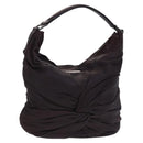 BURBERRY Shoulder Bag Leather Brown Auth ti2934-1