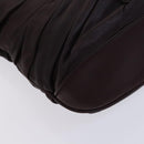 BURBERRY Shoulder Bag Leather Brown Auth ti2934-13