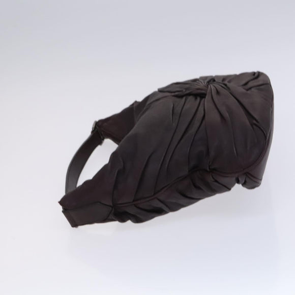 BURBERRY Shoulder Bag Leather Brown Auth ti2934