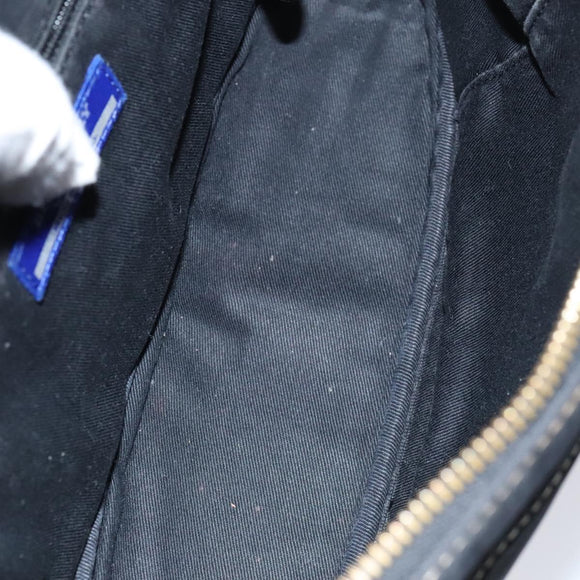 BURBERRY Blue Label Shoulder Bag Nylon Black Auth ti2935