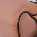 BURBERRY Blue Label Hand Bag Canvas Pink Auth ti2936-12