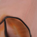 BURBERRY Blue Label Hand Bag Canvas Pink Auth ti2936-13