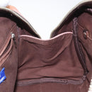 BURBERRY Blue Label Hand Bag Canvas Pink Auth ti2936-18