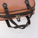 BURBERRY Blue Label Hand Bag Canvas Pink Auth ti2936-7