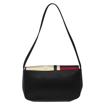 BURBERRY Shoulder Bag Satin Beige Auth ti2937 - 0