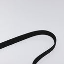 BURBERRY Shoulder Bag Satin Beige Auth ti2937-8