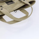 BURBERRY Blue Label Tote Bag Enamel Beige Auth ti2940-7