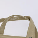 BURBERRY Blue Label Tote Bag Enamel Beige Auth ti2940-8