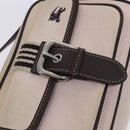 BURBERRY Blue Label Shoulder Bag Canvas Pink Auth ti2943-15