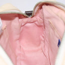 BURBERRY Blue Label Shoulder Bag Canvas Pink Auth ti2943-21