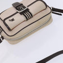 BURBERRY Blue Label Shoulder Bag Canvas Pink Auth ti2943-6