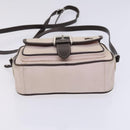 BURBERRY Blue Label Shoulder Bag Canvas Pink Auth ti2943-9