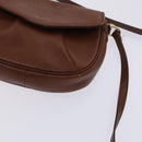 Burberrys Shoulder Bag Leather Brown Auth ti2945-10