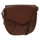 Burberrys Shoulder Bag Leather Brown Auth ti2945-1