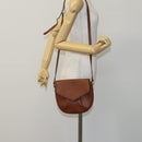 Burberrys Shoulder Bag Leather Brown Auth ti2945-20