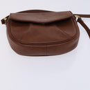 Burberrys Shoulder Bag Leather Brown Auth ti2945-5