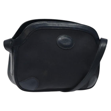 Burberrys Shoulder Bag Canvas Navy Auth ti2948